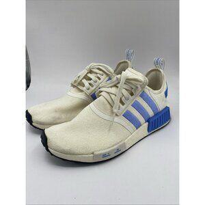 Adidas NMD R1 Womens 10 Running Shoes White Blue HP2823